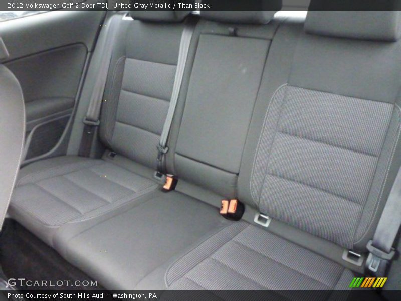 United Gray Metallic / Titan Black 2012 Volkswagen Golf 2 Door TDI