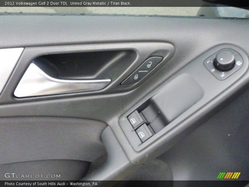 United Gray Metallic / Titan Black 2012 Volkswagen Golf 2 Door TDI
