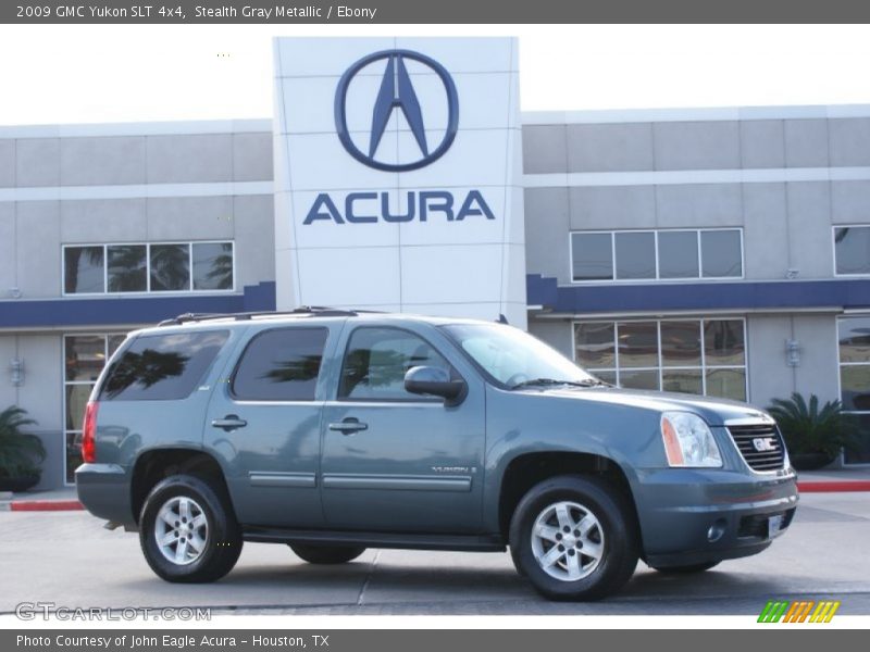 Stealth Gray Metallic / Ebony 2009 GMC Yukon SLT 4x4