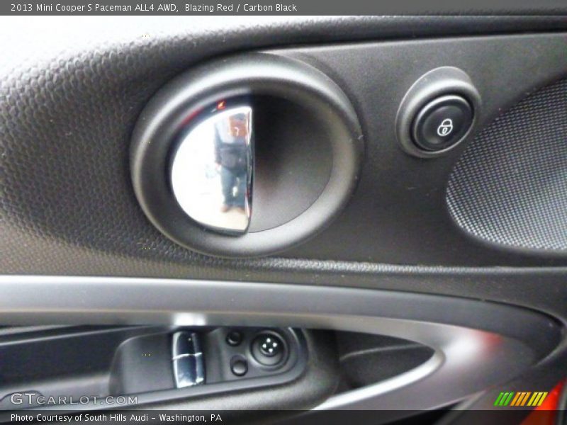 Blazing Red / Carbon Black 2013 Mini Cooper S Paceman ALL4 AWD