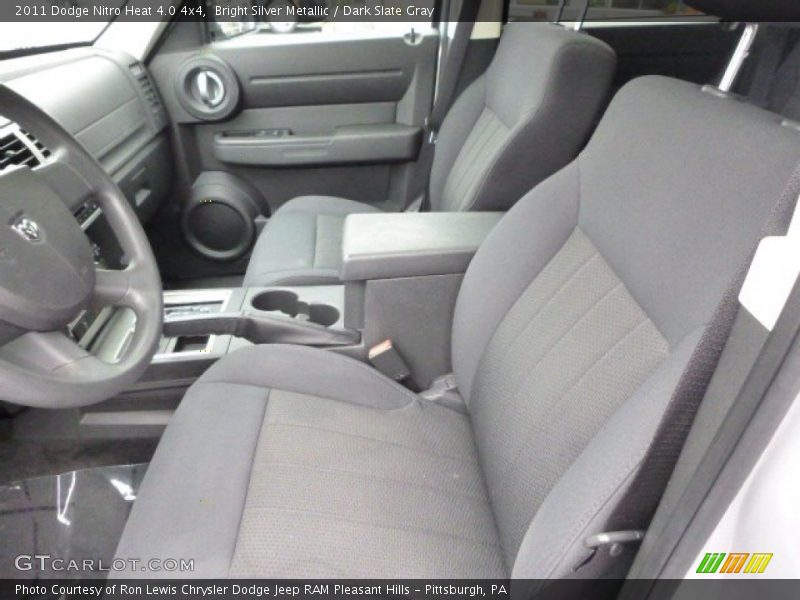 Bright Silver Metallic / Dark Slate Gray 2011 Dodge Nitro Heat 4.0 4x4