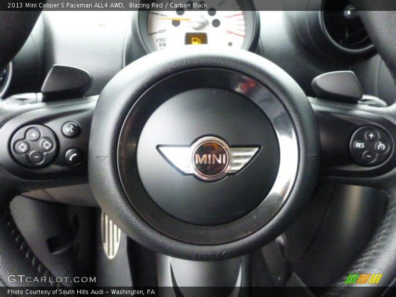 Blazing Red / Carbon Black 2013 Mini Cooper S Paceman ALL4 AWD