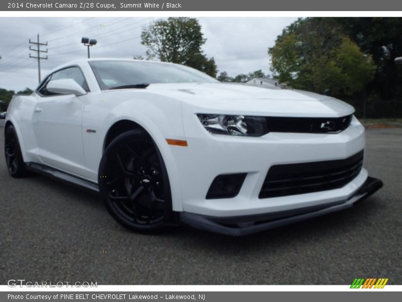 Summit White / Black 2014 Chevrolet Camaro Z/28 Coupe