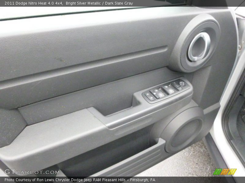 Bright Silver Metallic / Dark Slate Gray 2011 Dodge Nitro Heat 4.0 4x4