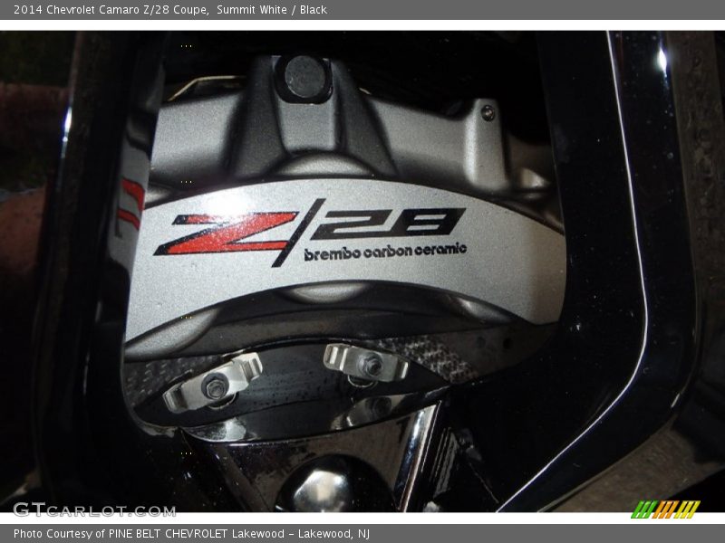 Summit White / Black 2014 Chevrolet Camaro Z/28 Coupe