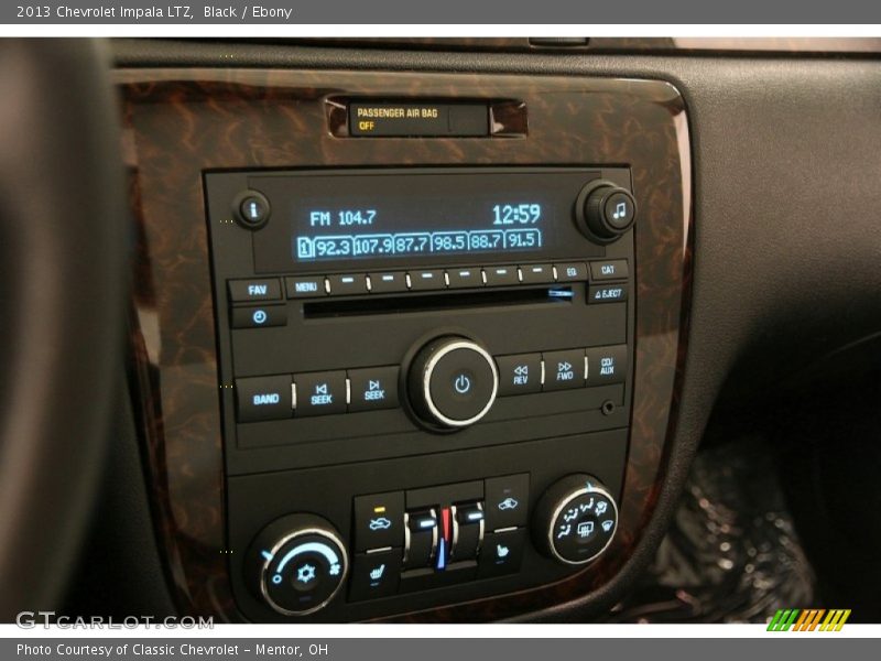 Black / Ebony 2013 Chevrolet Impala LTZ