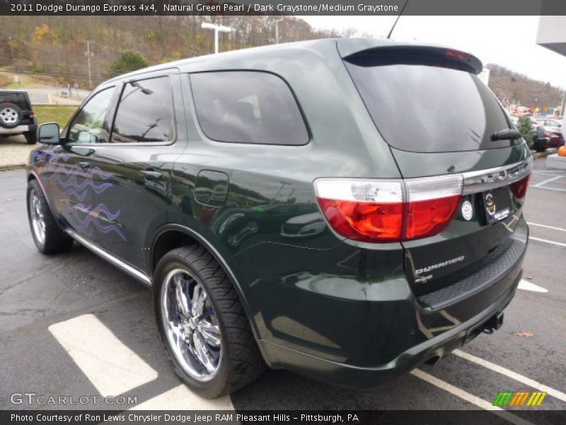 Natural Green Pearl / Dark Graystone/Medium Graystone 2011 Dodge Durango Express 4x4
