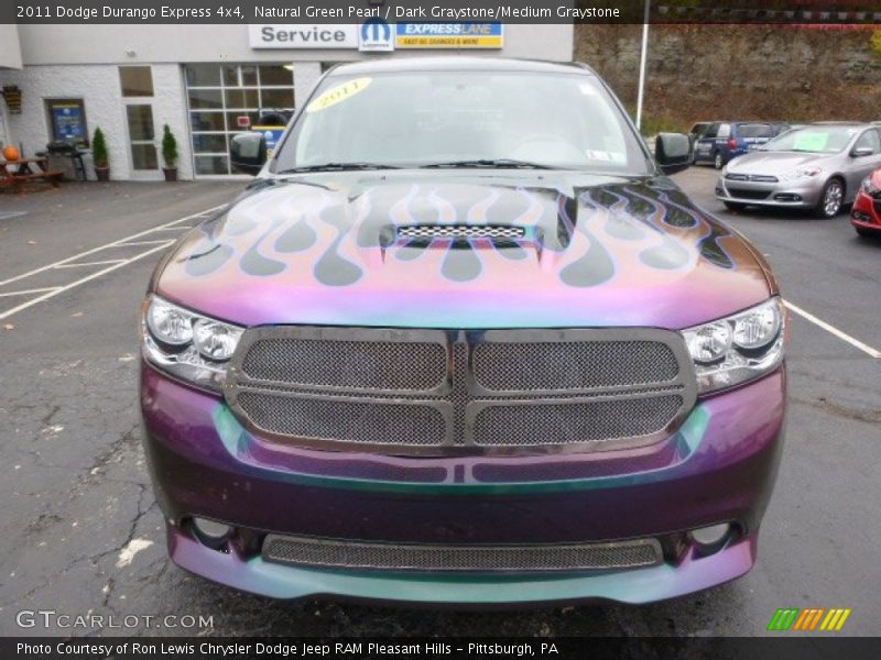 Natural Green Pearl / Dark Graystone/Medium Graystone 2011 Dodge Durango Express 4x4