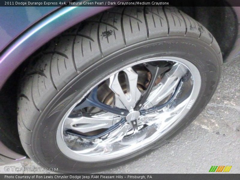 Natural Green Pearl / Dark Graystone/Medium Graystone 2011 Dodge Durango Express 4x4