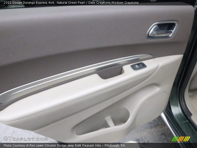 Natural Green Pearl / Dark Graystone/Medium Graystone 2011 Dodge Durango Express 4x4