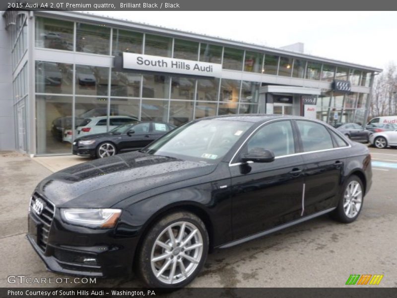 Brilliant Black / Black 2015 Audi A4 2.0T Premium quattro