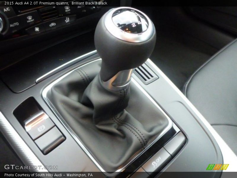 Brilliant Black / Black 2015 Audi A4 2.0T Premium quattro
