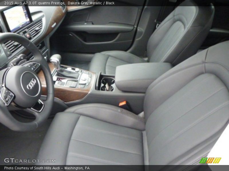 Dakota Gray Metallic / Black 2015 Audi A7 3.0T quattro Prestige