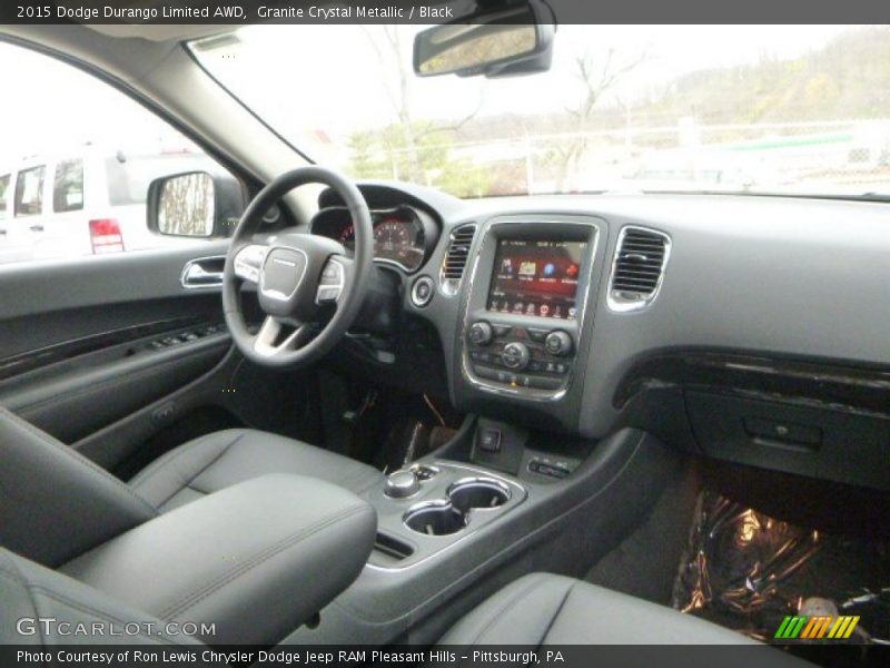  2015 Durango Limited AWD Black Interior