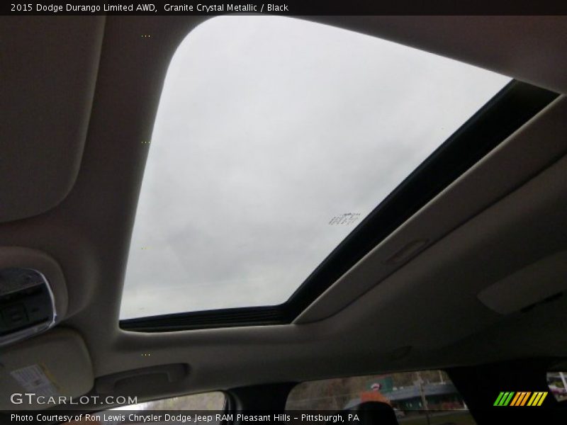Granite Crystal Metallic / Black 2015 Dodge Durango Limited AWD
