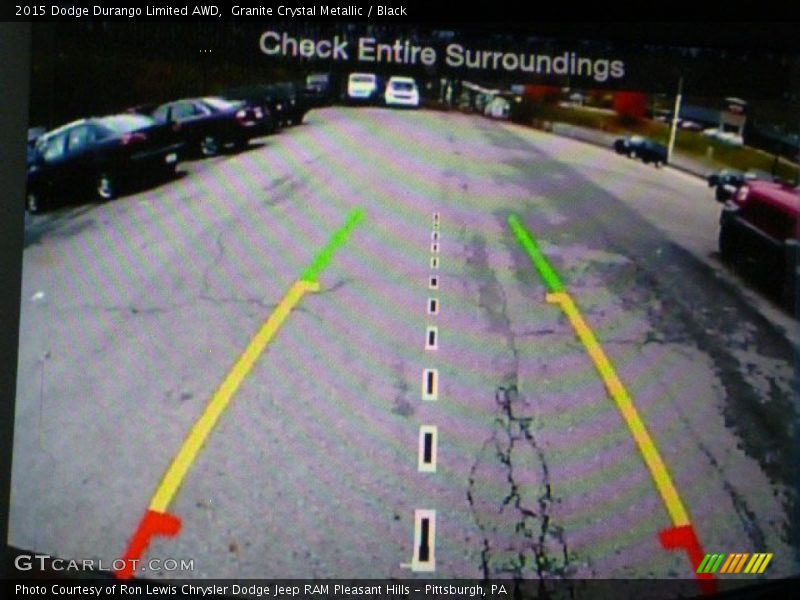 Granite Crystal Metallic / Black 2015 Dodge Durango Limited AWD