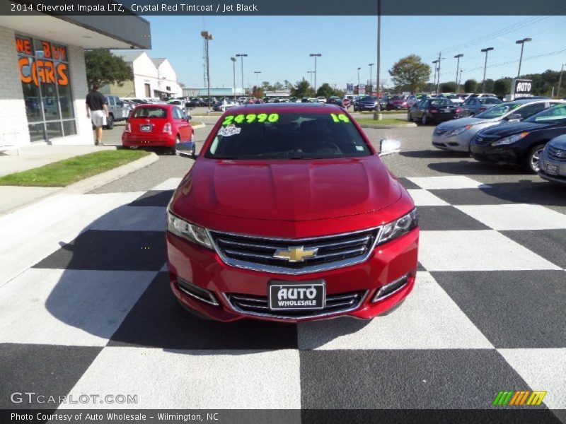 Crystal Red Tintcoat / Jet Black 2014 Chevrolet Impala LTZ