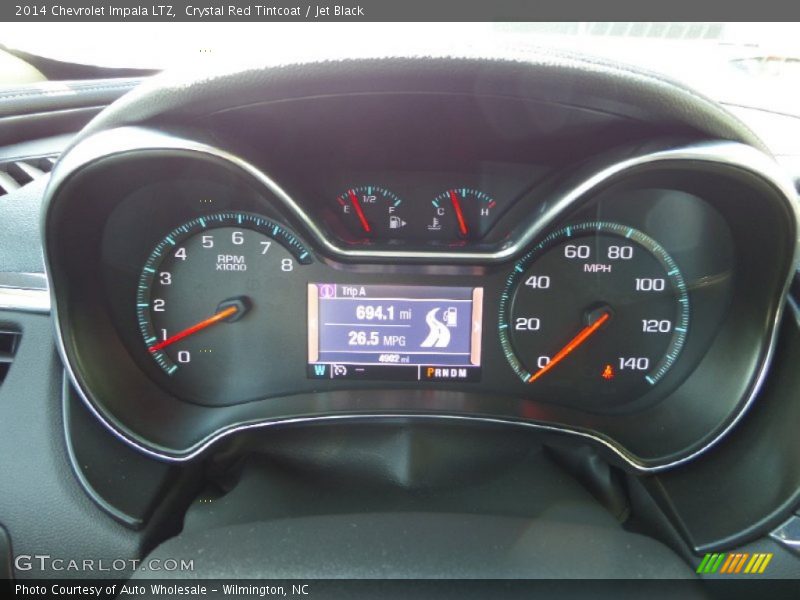 Crystal Red Tintcoat / Jet Black 2014 Chevrolet Impala LTZ