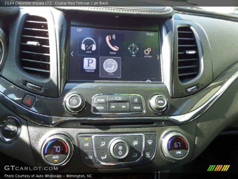 Crystal Red Tintcoat / Jet Black 2014 Chevrolet Impala LTZ