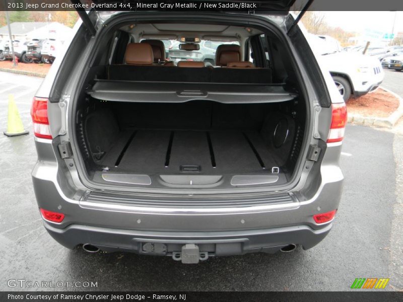 Mineral Gray Metallic / New Saddle/Black 2013 Jeep Grand Cherokee Overland 4x4