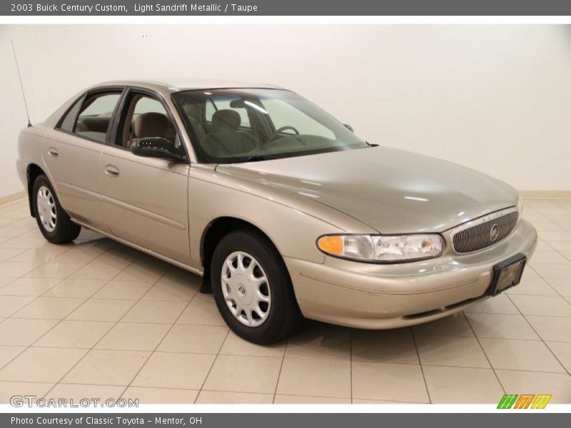 Light Sandrift Metallic / Taupe 2003 Buick Century Custom