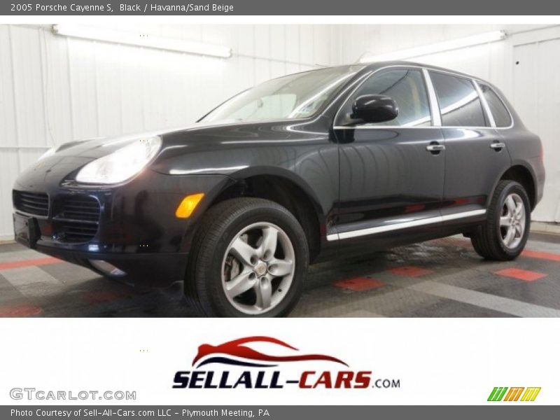 Black / Havanna/Sand Beige 2005 Porsche Cayenne S