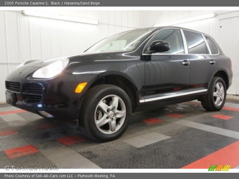 Black / Havanna/Sand Beige 2005 Porsche Cayenne S