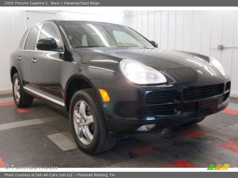 Black / Havanna/Sand Beige 2005 Porsche Cayenne S
