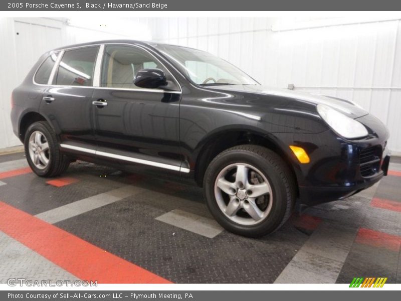 Black / Havanna/Sand Beige 2005 Porsche Cayenne S