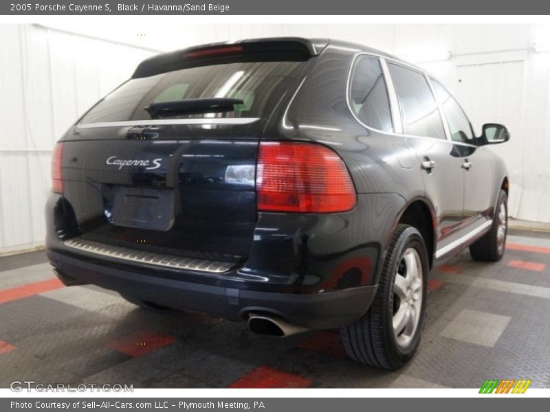 Black / Havanna/Sand Beige 2005 Porsche Cayenne S
