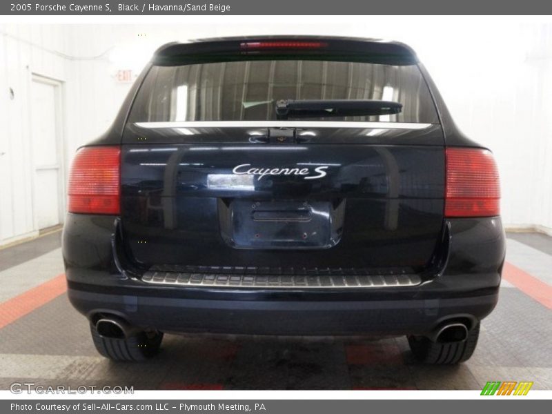 Black / Havanna/Sand Beige 2005 Porsche Cayenne S