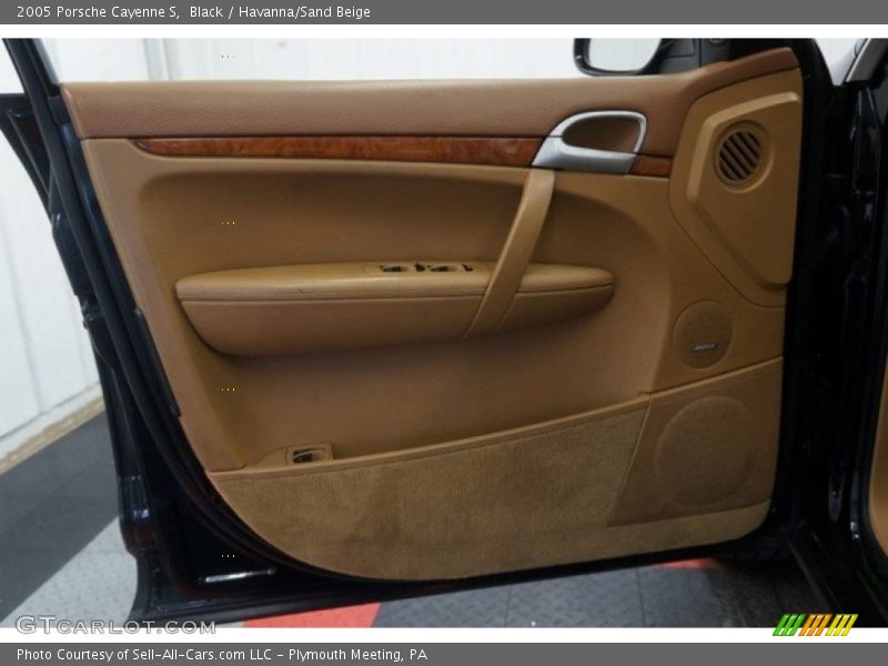 Black / Havanna/Sand Beige 2005 Porsche Cayenne S