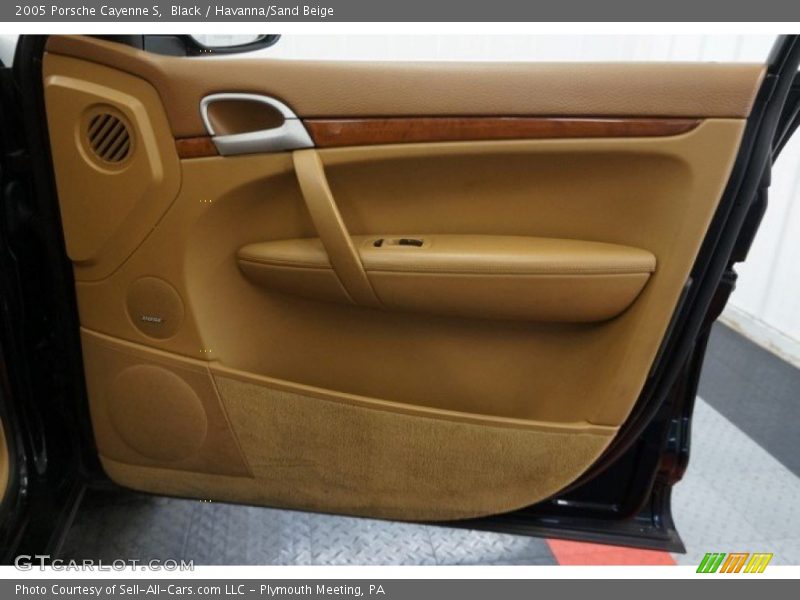 Black / Havanna/Sand Beige 2005 Porsche Cayenne S