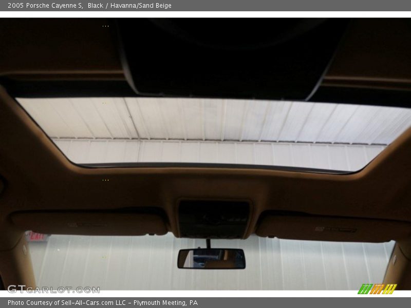 Black / Havanna/Sand Beige 2005 Porsche Cayenne S