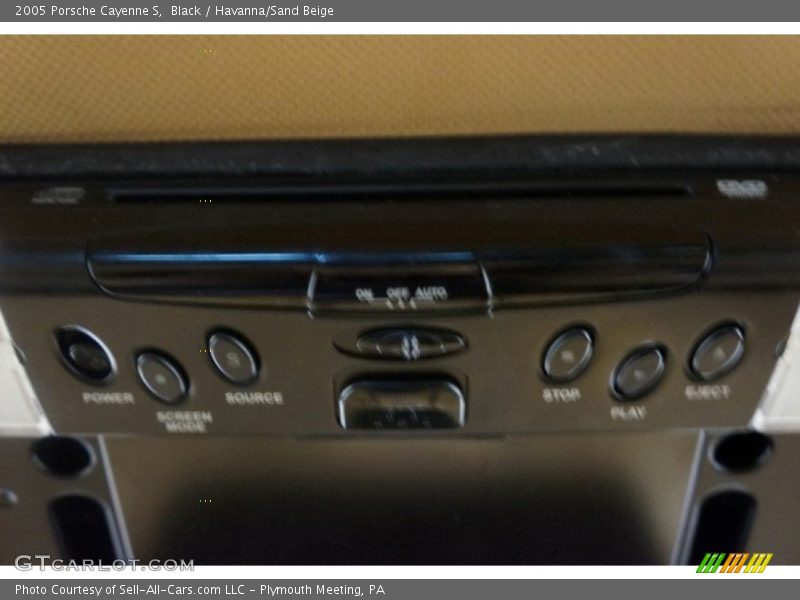 Black / Havanna/Sand Beige 2005 Porsche Cayenne S