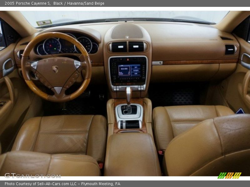 Black / Havanna/Sand Beige 2005 Porsche Cayenne S