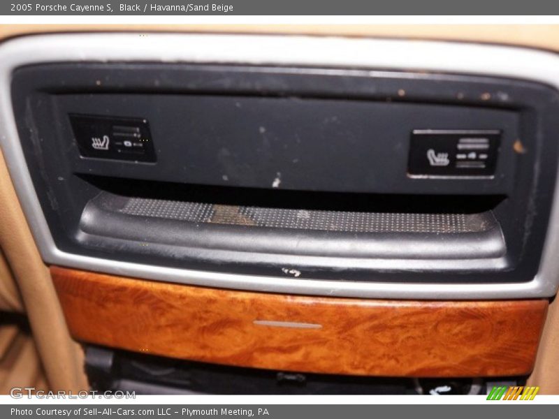 Black / Havanna/Sand Beige 2005 Porsche Cayenne S