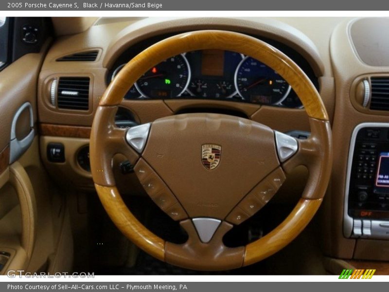 Black / Havanna/Sand Beige 2005 Porsche Cayenne S