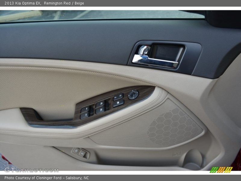 Remington Red / Beige 2013 Kia Optima EX