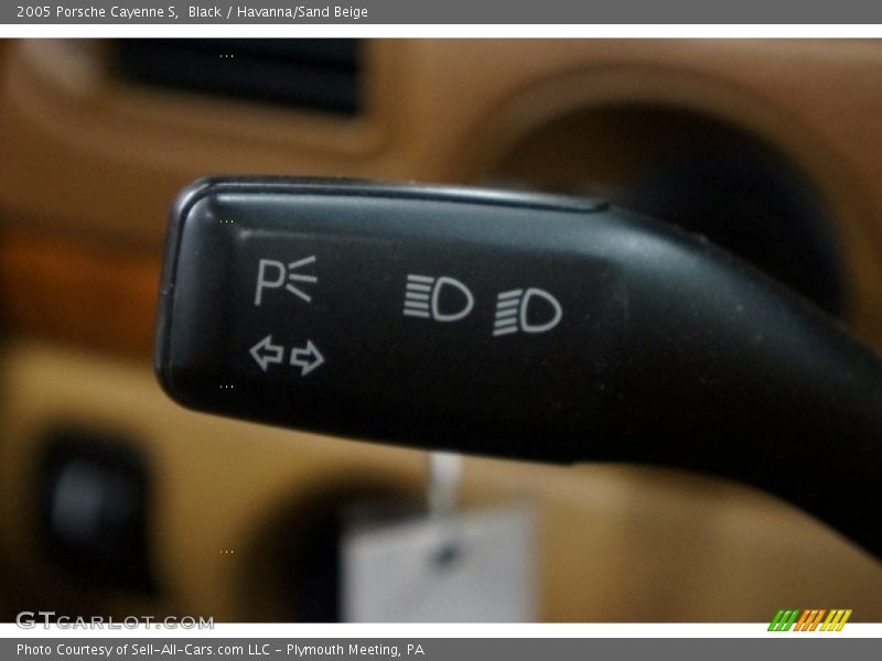 Black / Havanna/Sand Beige 2005 Porsche Cayenne S