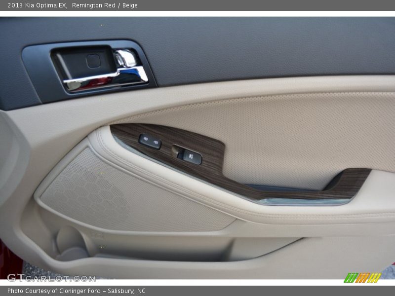 Remington Red / Beige 2013 Kia Optima EX