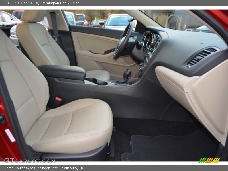 Remington Red / Beige 2013 Kia Optima EX