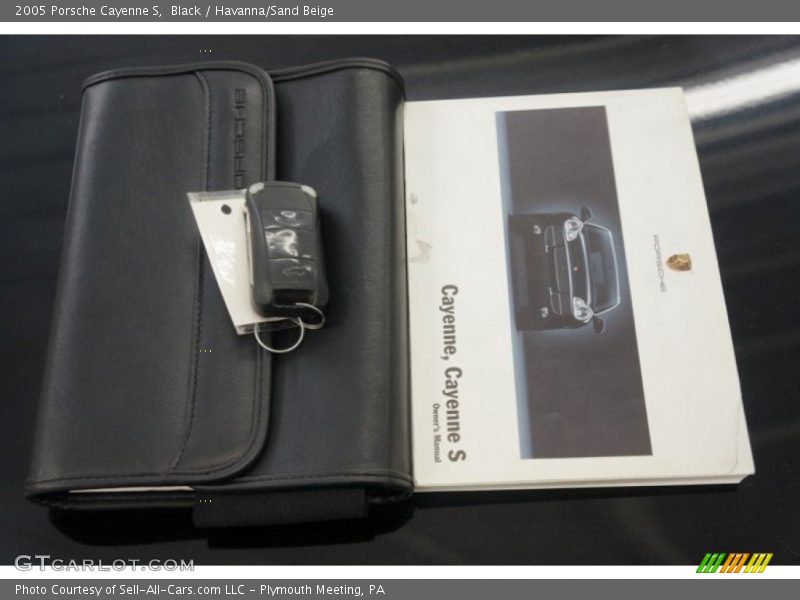 Black / Havanna/Sand Beige 2005 Porsche Cayenne S