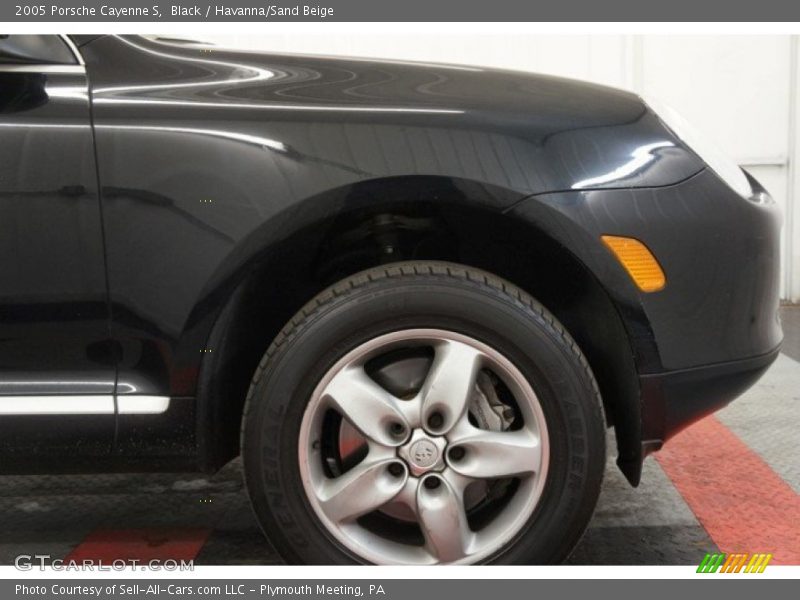 Black / Havanna/Sand Beige 2005 Porsche Cayenne S