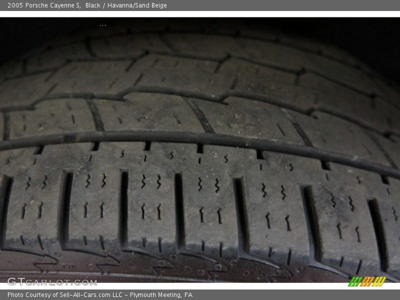 Black / Havanna/Sand Beige 2005 Porsche Cayenne S