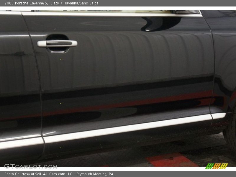 Black / Havanna/Sand Beige 2005 Porsche Cayenne S