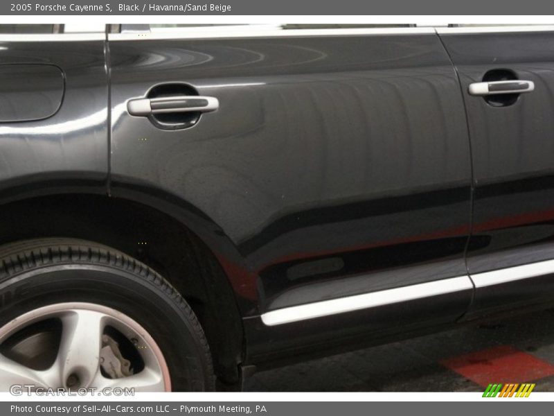 Black / Havanna/Sand Beige 2005 Porsche Cayenne S