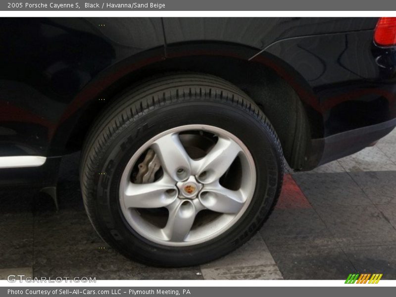 Black / Havanna/Sand Beige 2005 Porsche Cayenne S