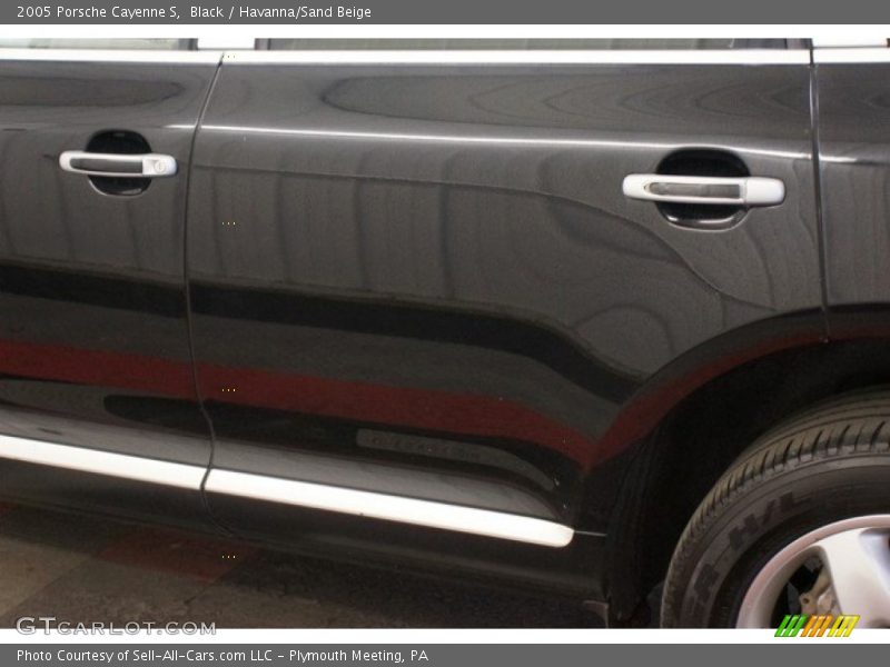 Black / Havanna/Sand Beige 2005 Porsche Cayenne S