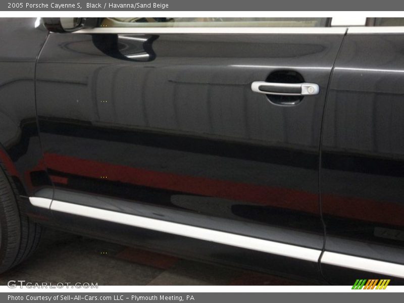 Black / Havanna/Sand Beige 2005 Porsche Cayenne S